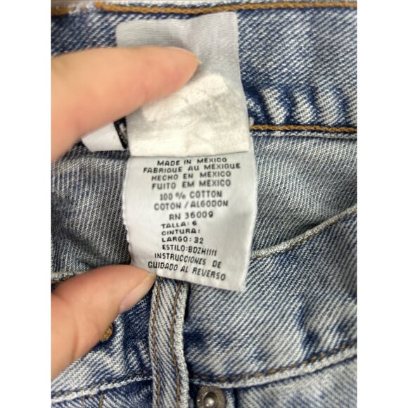 Vintage Calvin Klein Jeans Women’s Size 6 Light Wash Easy Straight Leg - Picture 5 of 12
